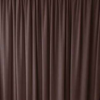 12ft. ITY Stretch Drape - Chocolate Brown