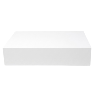 Wide Acrylic Riser - White