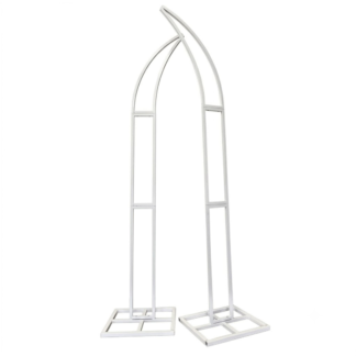2pc Deluxe Stands - White