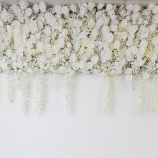 Pocket Garland - White Trailing Florals