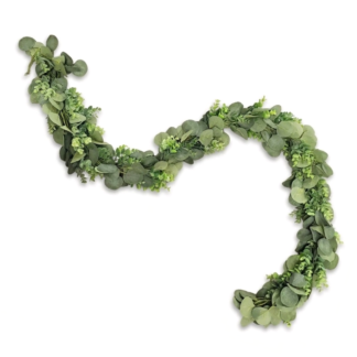 Premium Mixed Eucalyptus Garland - Green