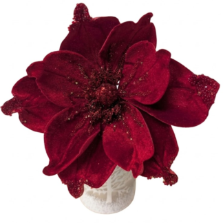 Velvet Magnolia - Red
